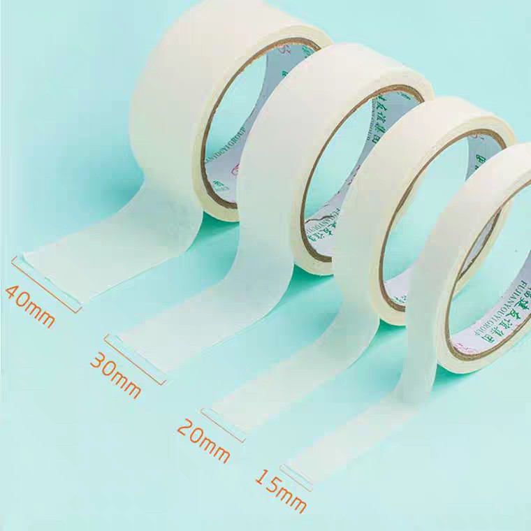 1 cây băng dính viết loại 1.9cm(15 cuộn) và 4,9cm(6 cuộn) / 2.5cm (12 cuộn)