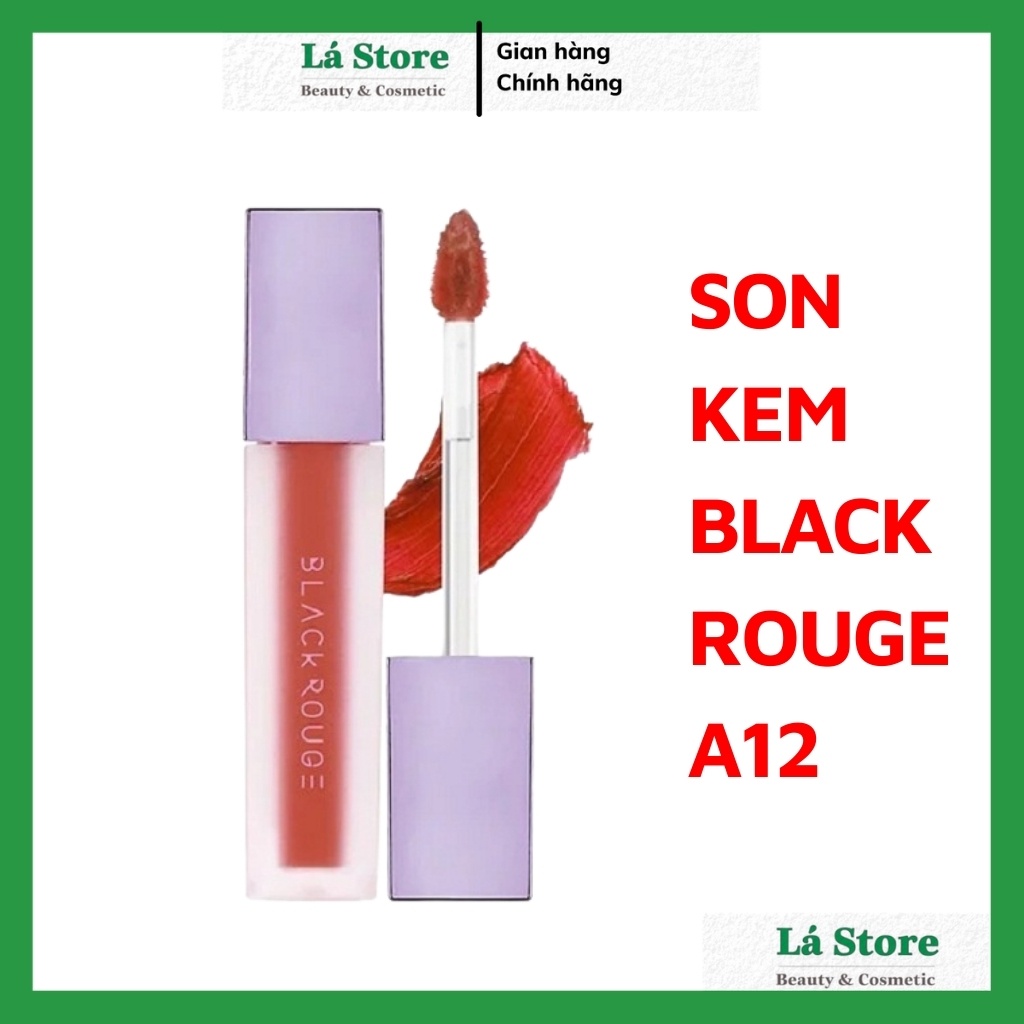 Son Kem Lì Black Rouge - Son Kem Black Rouge Air Fit Velvet Tint A12