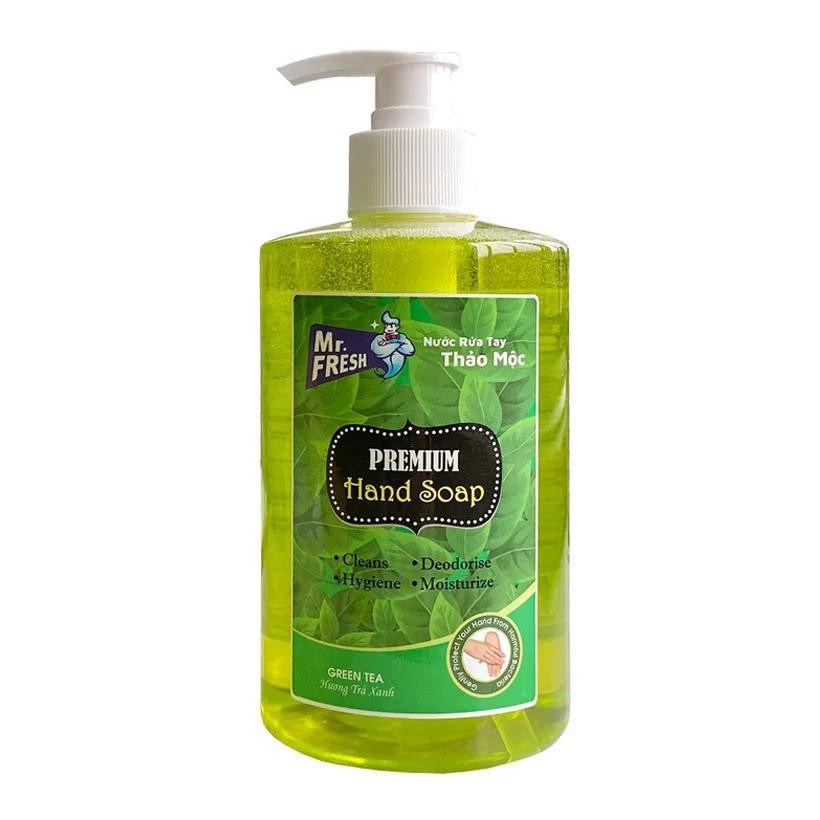 Nước rửa tay thảo mộc khử khuẩn an toàn Mr.Fresh 500ml