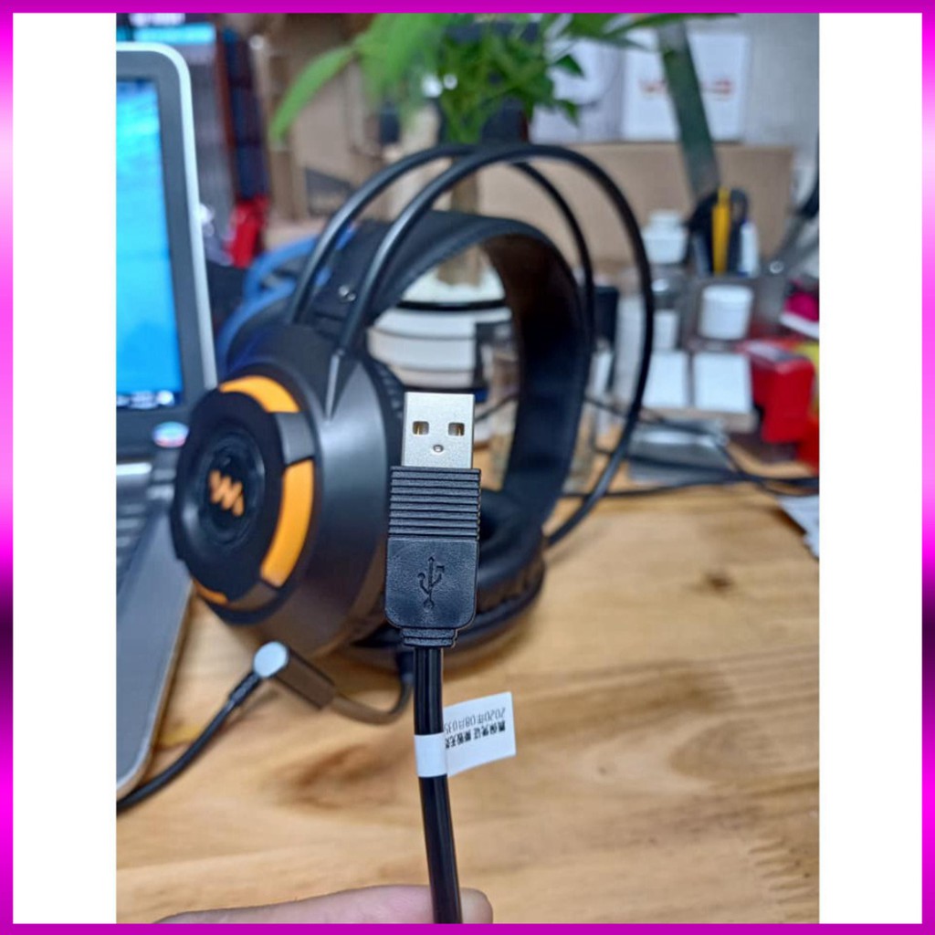 Tai nghe game thủ Wangming WM9800 giả lập 7.1 USB | BigBuy360 - bigbuy360.vn