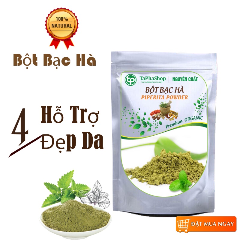 Bột bạc hà nguyên chất 100g