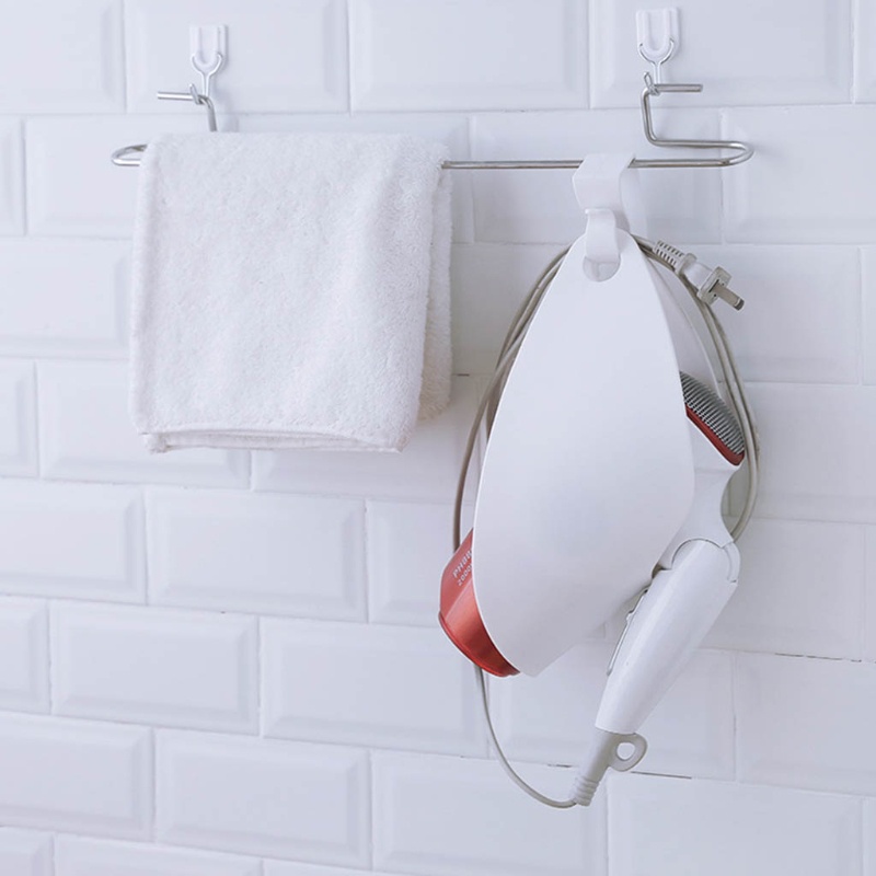 Giá Đỡ Máy Sấy Tóc Gắn Tường Bằng Nhựa Tiện Dụng