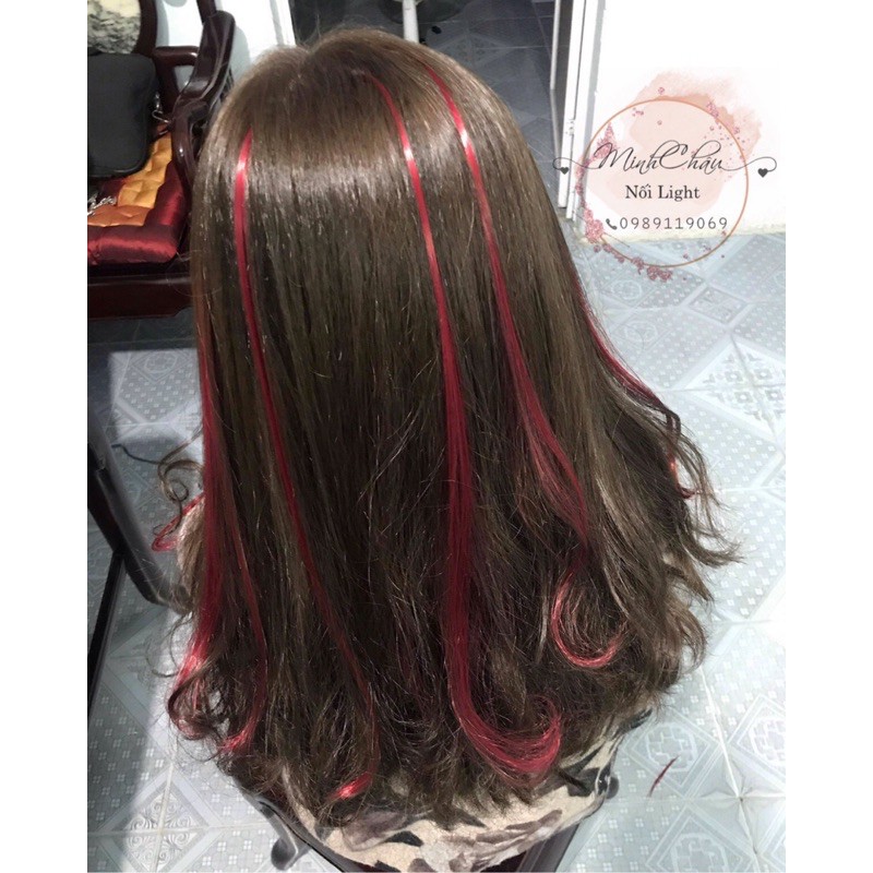 TÓC LIGHT TƠ NHÂN TẠO KÈM MỐI NỐI