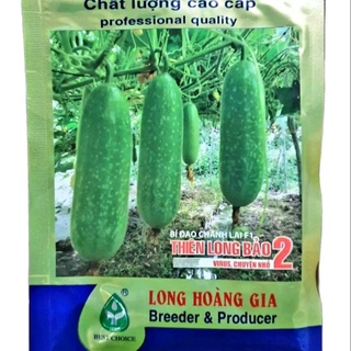 Hạt giống bí đao chanh lai f1 - thiên long bảo long hoàng gia.