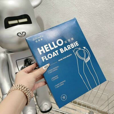 Quần legging hộp xanh Hello