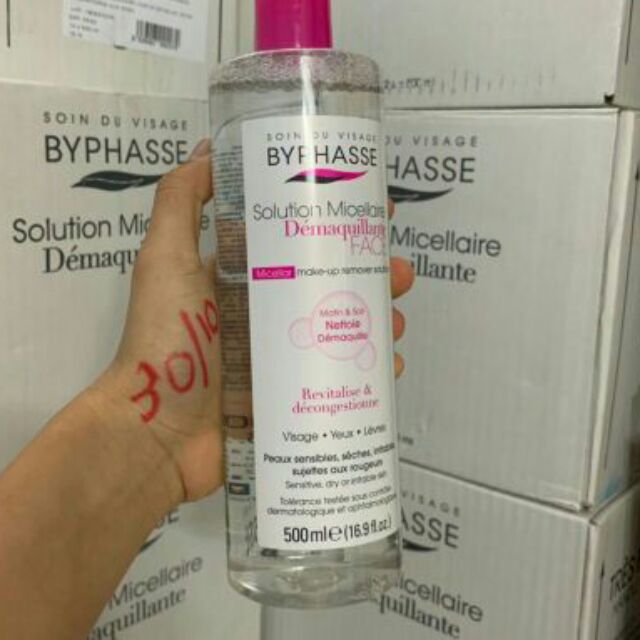 MẪU MỚI Nước tẩy trang BYPHASSE Solution Micellaire Face