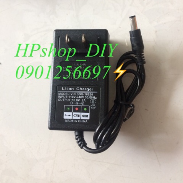 HP sạc pin lion 16.8v 2A