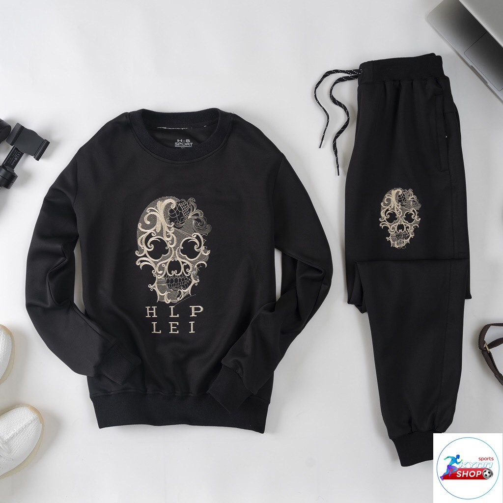 Bộ thể thao chất liệu vải Umi cao cấp hình thêu đẹp mắt phom 40-75kg - kynn shop | BigBuy360 - bigbuy360.vn