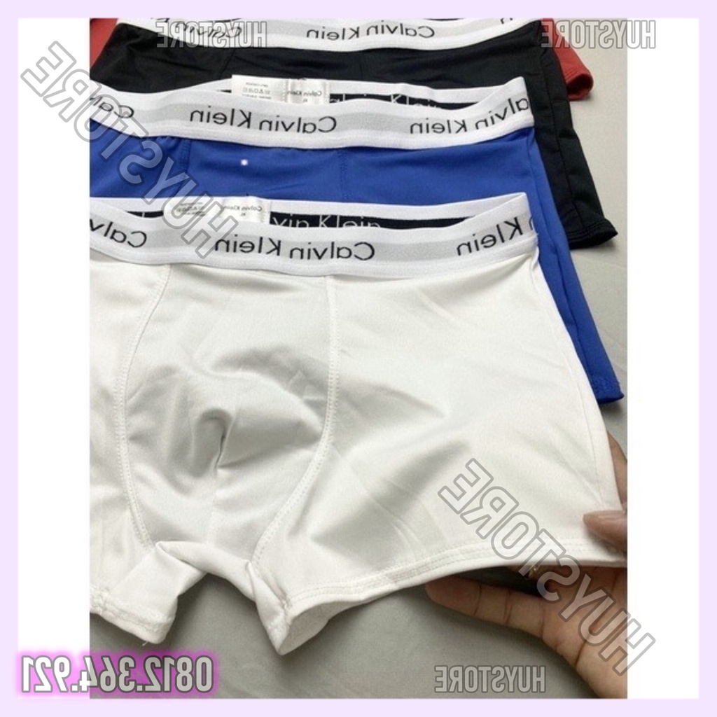 {BIG SALE SỊP }Quần sịp đùi nam Calvin Klein hàng cao cấp, Vải Thun Lạnh( chất mát,thoáng khí),co giãn 4 chiều khử khuẩn
