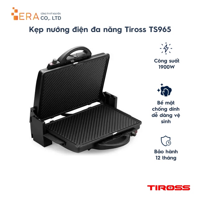 [Mã ELHADEV giảm 4% đơn 300K] Vỉ nướng đa năng Tiross TS-965