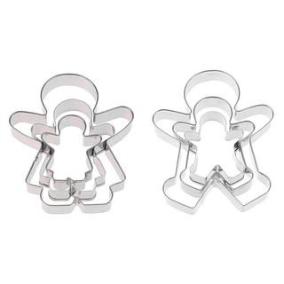 Set 3 Khuôn Cắt Bánh Quy Hình Người Bánh Gừng