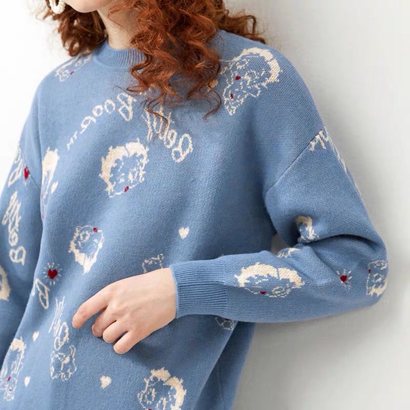 Áo len hồng Hopeshow