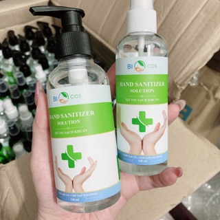 Xịt sát khuẩn Biocos chai vòi ấn 150ml
