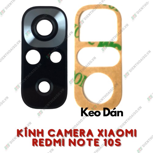 Kính camera xiaomi redmi note 10s kèm keo dán