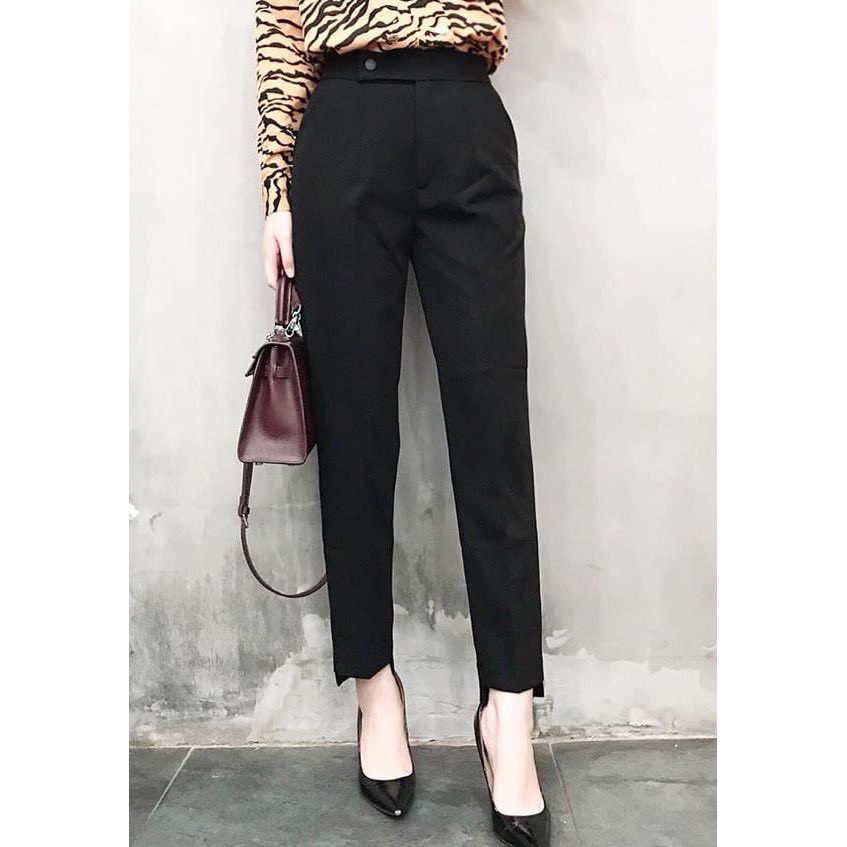 Quần baggy công sở ống đứng chất đẹp thời trang Rosara Sp94