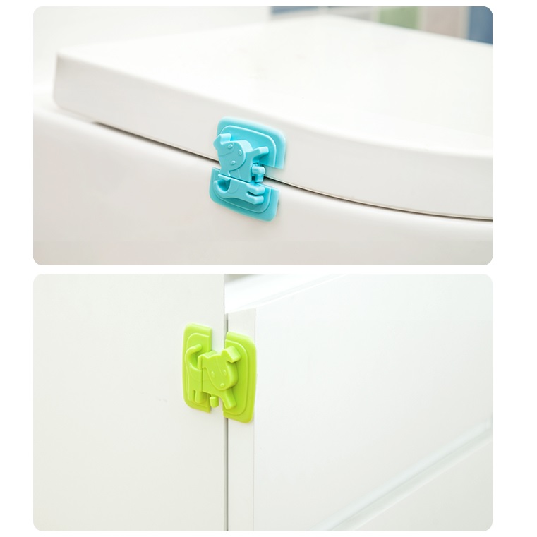 Khóa Anaeat Gắn Tủ Lạnh An Toàn Đa Năng Cho Bé