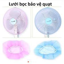 Lưới bọc quạt bảo vệ an toàn cho bé