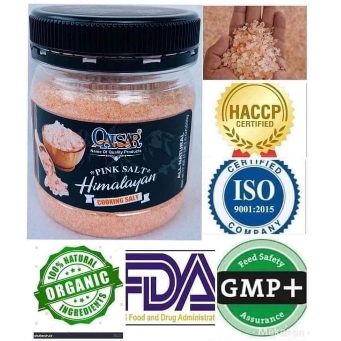Muối hồng Himalaya Chính hãng Cty 500gr