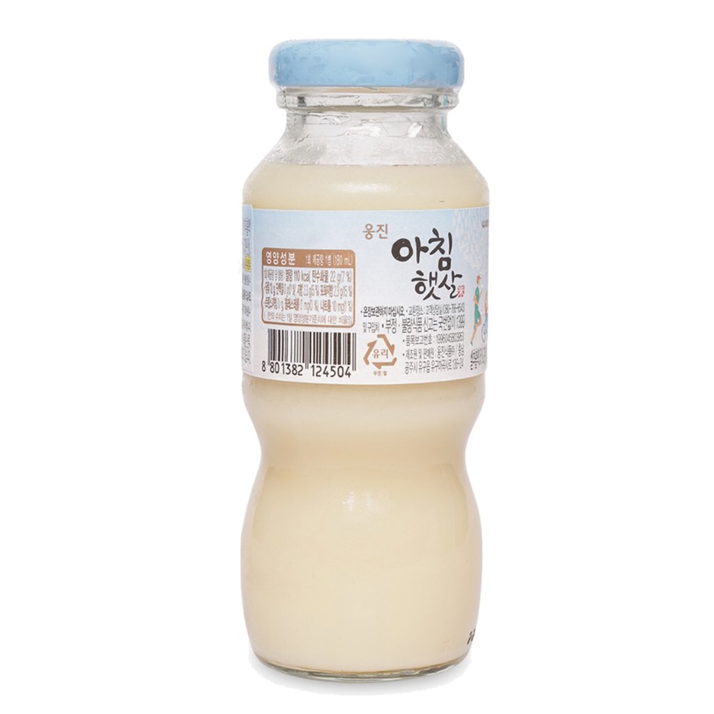 Nước gạo rang Woongjin Hàn Quốc chai 180ml