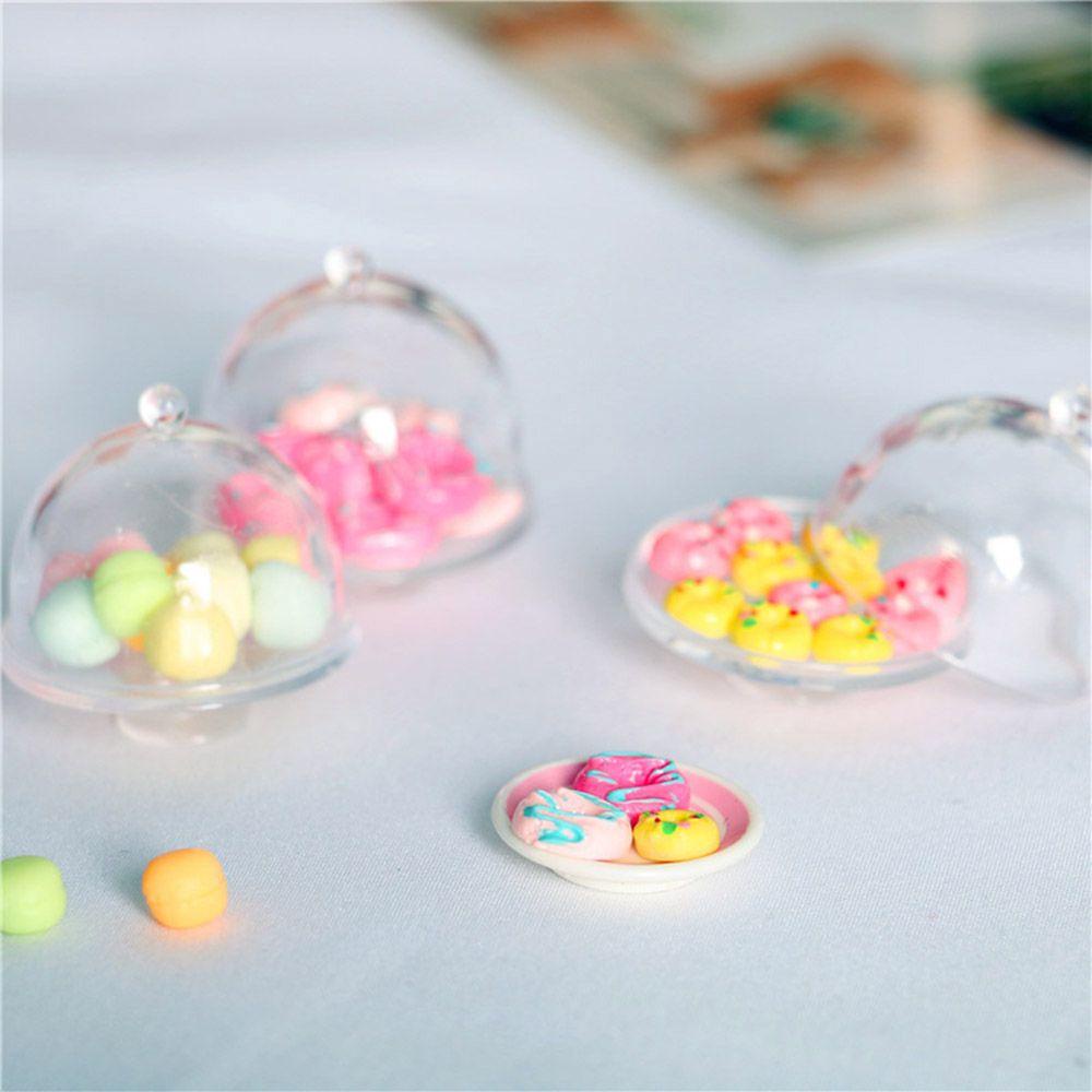 Set 5 Khay Đựng Bánh Tráng Miệng Mini DIY Cho Nhà Búp Bê