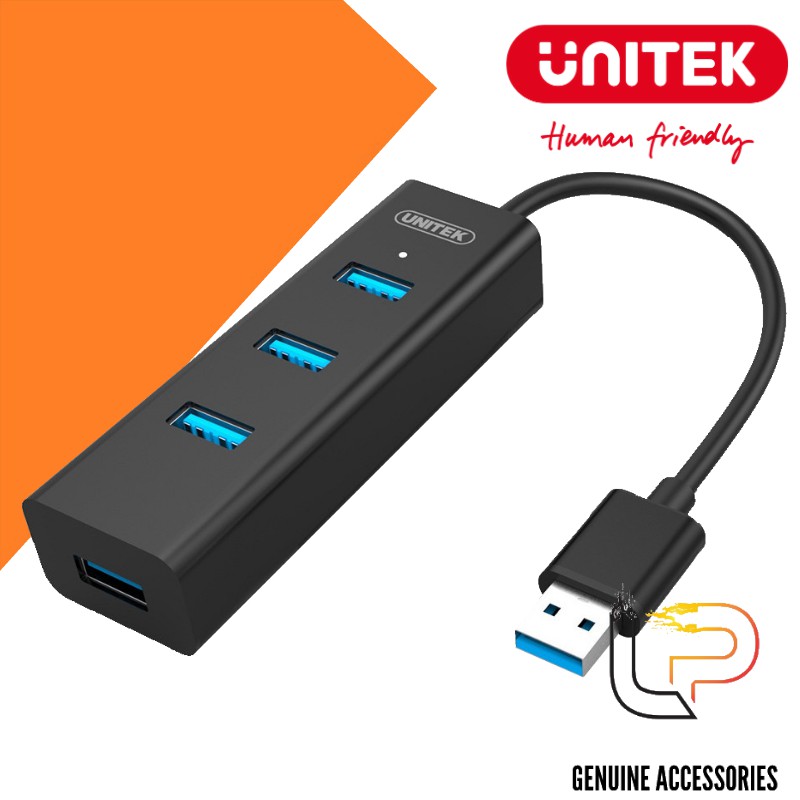 BỘ CHIA 4 CỔNG USB 3.0 UNITEK Y-3089 - HUB 1-4 USB 3.0 UNITEK Y-3089