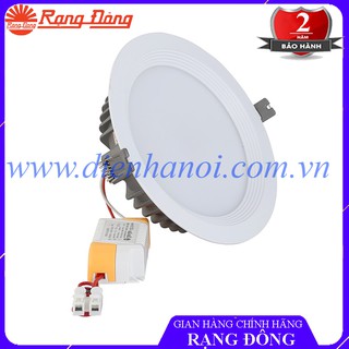 Đèn LED âm trần 16W Rạng Đông vỏ nhôm đúc cao cấp