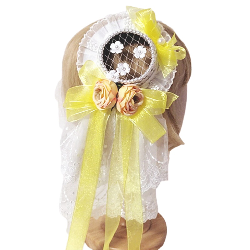Mũ Bonnet Phong Cách Hoàng Gia Lolita Thanh Lịch Cho Nữ