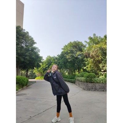 Áo hoodie ulzzang nam nữ nỉ bông có nón in hình phiên bản Hàn Quốc - Liti shop