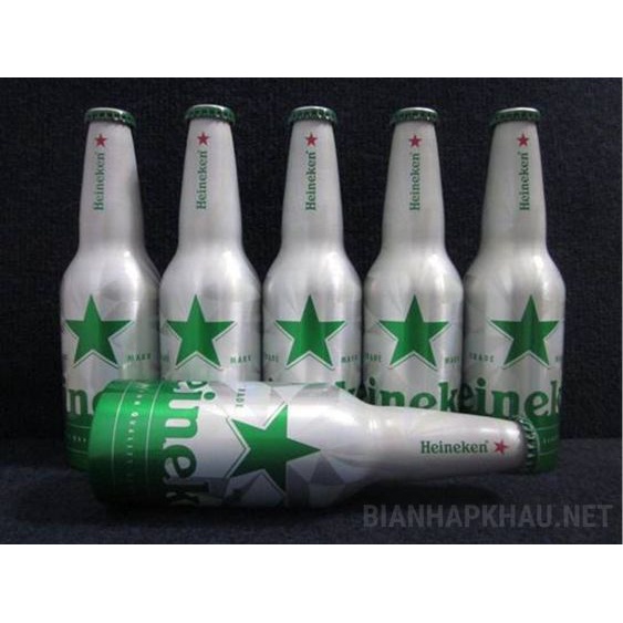 Bia Heineken Hà Lan Chai Nhôm 5% – Chai 330ml – 2 thùng 48 chai