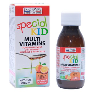 Siro PECIAL KID MULTIVITAMINES 125ml – BỔ SUNG VITAMIN VÀ KHOÁNG CHẤT CHO TRẺ