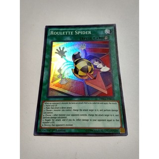 Bài Yugioh - Roulette Spider (Super Rare)