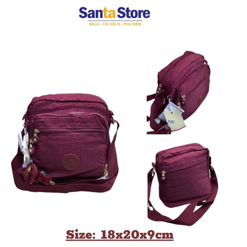 Túi vải dù đeo chéo nữ mini Kip.ling KL1804 đựng điện thoại ví tiền thời trang Hàn Quốc cao cấp nhiều ngăn SANTA STORE