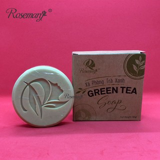 Xà Phòng Organic Trà Xanh - Green Tea Natural Soap