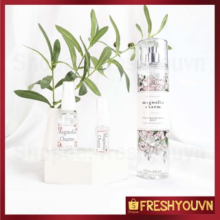 Magnolia Charm - Mini 10ml & 30ml Xịt Thơm Toàn Thân Body Mist Bath & Body Works