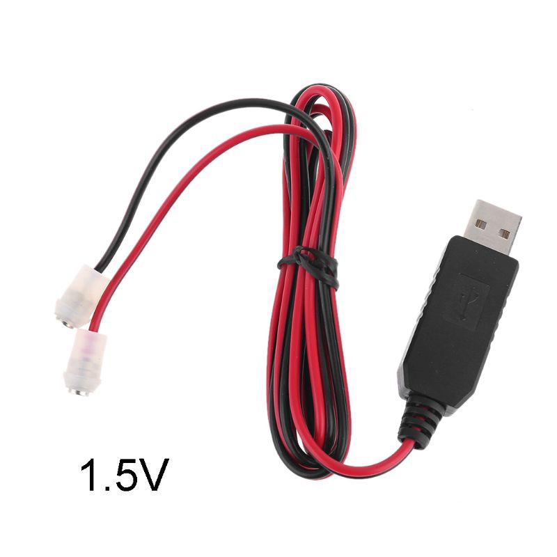 Cáp Sạc Từ Tính Từ Usb Sang 1.5v 3v 4.5v 6v Aa D Aaa