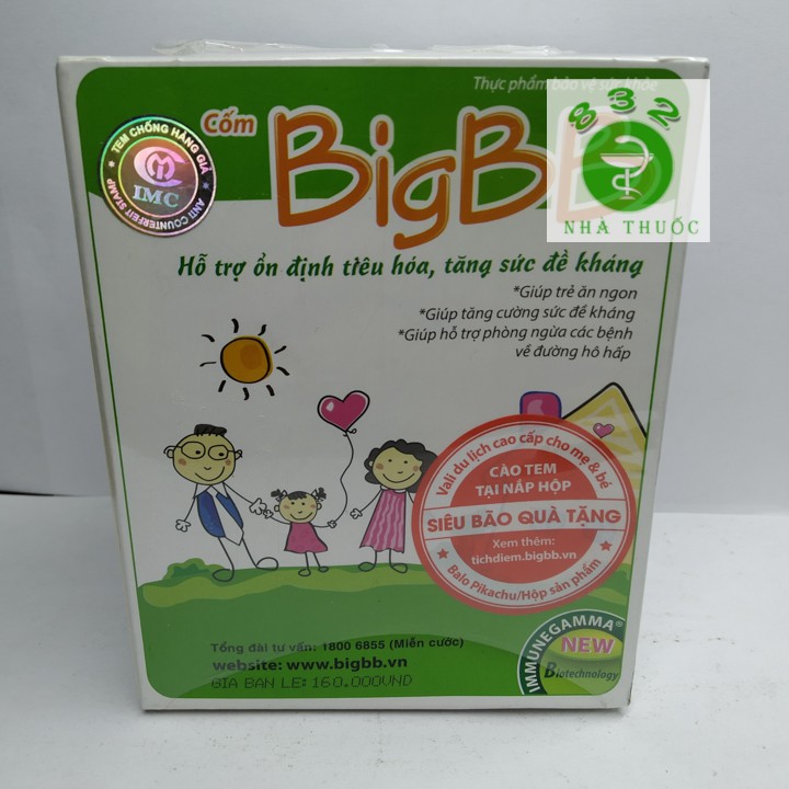 BigBB xanh hộp 16 gói