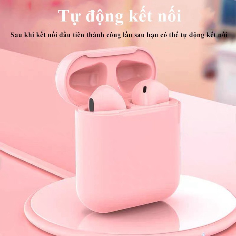 [ ƯU đãi 50%] Tai nghe Bluetooth Inpods i12 on - Khuyến mãi sốc