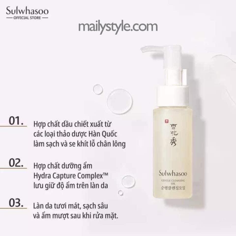 Dầu Tẩy Trang Sulwhasoo Gentle Cleansing Oil Ex