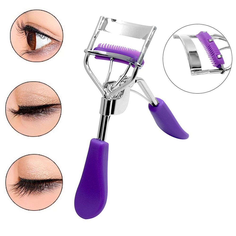 [Hàng mới về] Kẹp Bấm Mi Có Lược Chải Thiết Kế Tiện Dụng