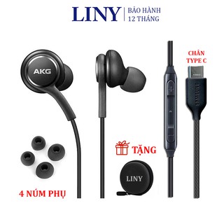 Tai Nghe AKG Note 10 Note 20 S20 Note 10 Plus S20 plus S20 Ultra Chân Type C Chính Hãng Bảo Hành 1 Đổi 1