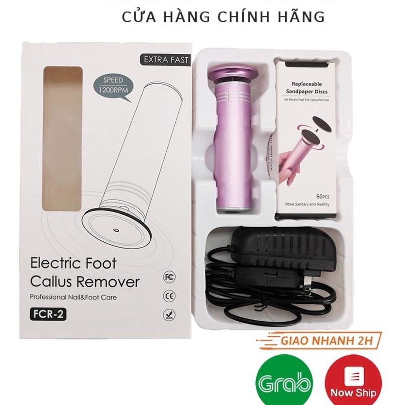 Máy chà gót chân (tặng kèm 60 miếng trà)