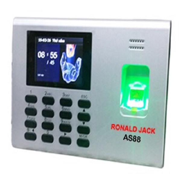 Máy chấm công vân tay  Ronald Jack AS88