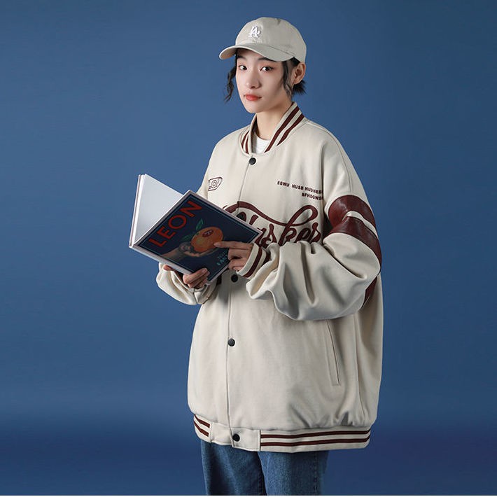 Áo Khoác Bóng Chày Thời Trang Hàn Quốc 2021 Cho Cặp Đôi | BigBuy360 - bigbuy360.vn