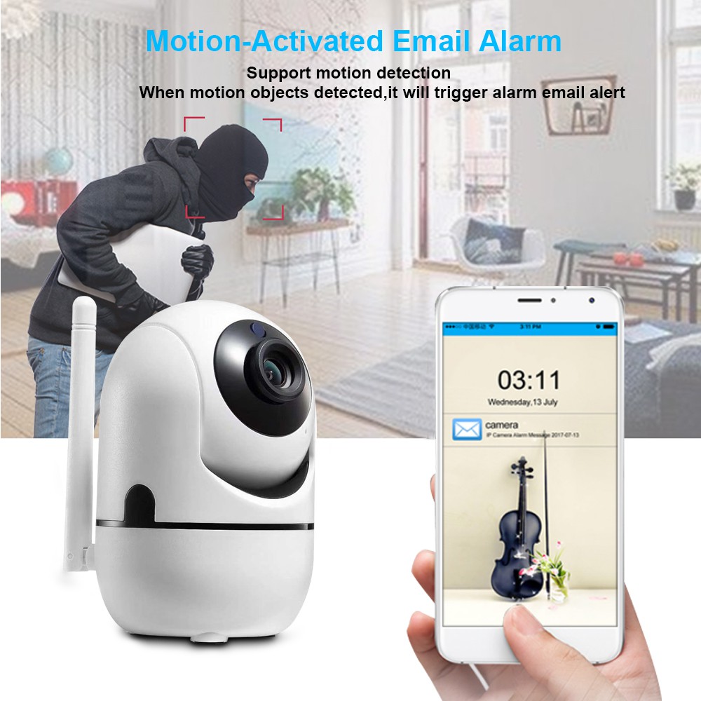 [ GIÁ HUỶ DIỆT] Camera an ninh Y13 WiFi 1080P trong nhà phát hiện chuyển động Hai chiều Dịch vụ nhìn đêm