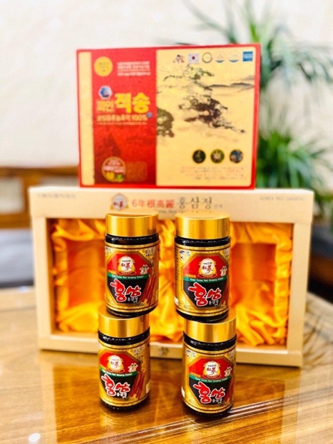 Cao Hồng Sâm Kanghwa Cao Cấp Hàn Quốc, Hộp 4 lọ