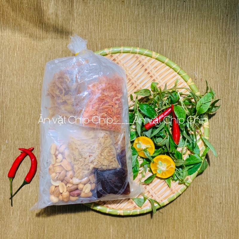 Bánh Tráng Trộn Full Topping Suất Đặc Biệt, Sét Bánh Tráng Trộn