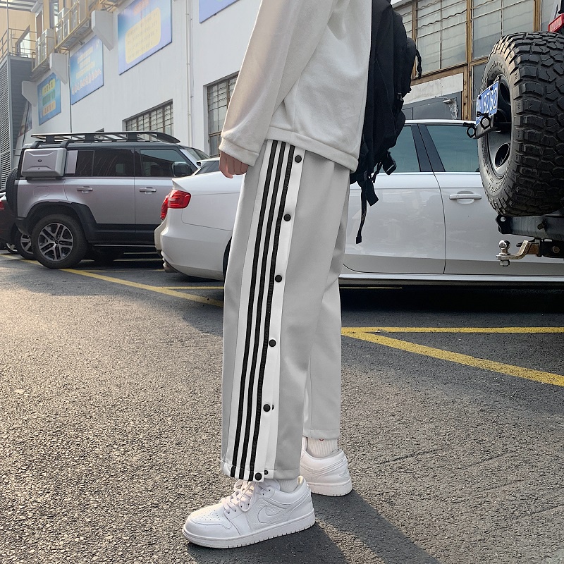 Quần dài cho nam ống rộng thời trang phong cách Hàn Quốc