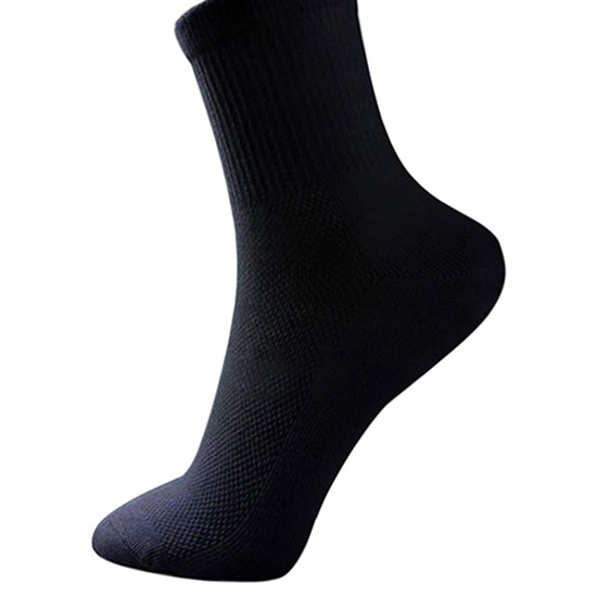 Set 5 Đôi Tất Cotton Mềm Mại Thoáng Khí Cho Nam