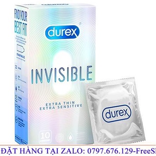 Hộp Bao Cao Su Dr Invisible 12 Cái Chính Hãng