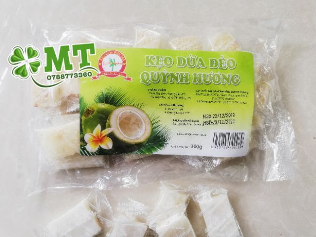 Kẹo dừa dẻo Quỳnh Hương 300g